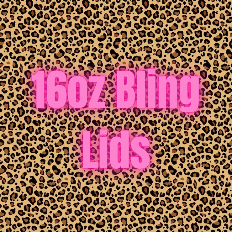 16 oz Bling Lid