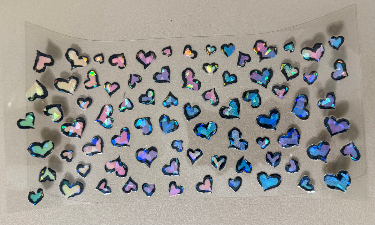 Hearts - Holographic