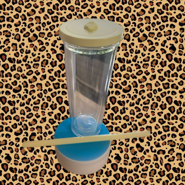 24oz Light Yellow Snowglobe