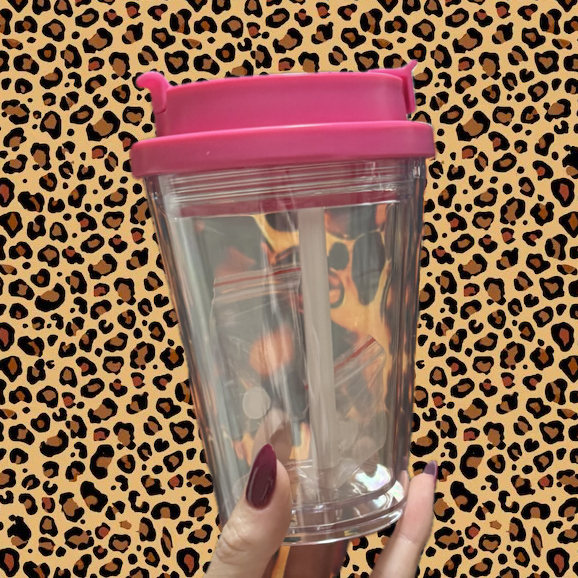 12oz Hot Pink
